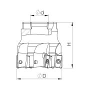 Heikenei EM90 50x6 022 APMT 11T3 Tarama Başlığı KRLY