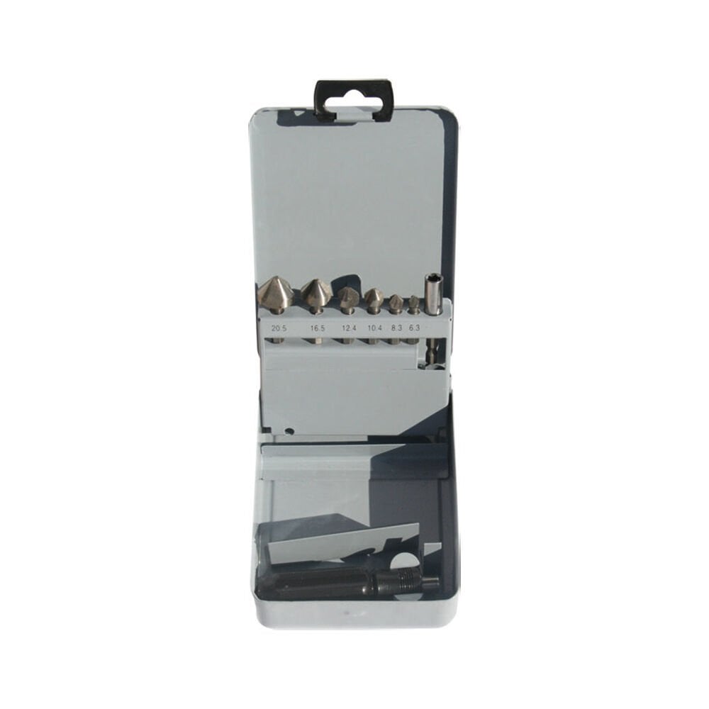 Pld 1/4'' Saplı Set 6 Parça Havşa Freze 90° HSS DIN335