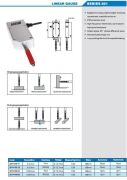ACCUD Dijital Prob 12.7mm 0.001mm 201 Serisi 4 Pin