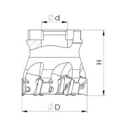 Heikenei EM90 63x8 022 AOMT 1236 Tarama Başlığı MTSBSH