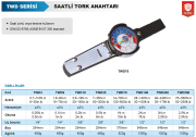 ACCUD Saatli Tork Anahtarı TWD Serisi 7-35N.m