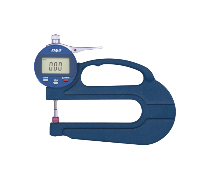 Dasqua 0-10mm Dijital Kalınlık Komparatörü Derin Boğaz 0.01mm 5840-6205