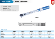 ACCUD Tork Anahtarı TWM Serisi 10-50N.m