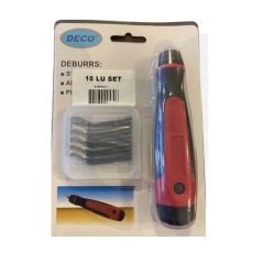 DECO Çapak Alma Raspa Seti 10 Lu TDS