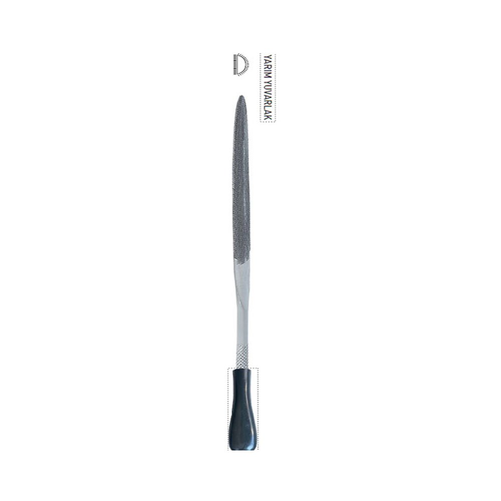 160mm TOME Yarım Yuvarlak Saatçi EGE Saplı