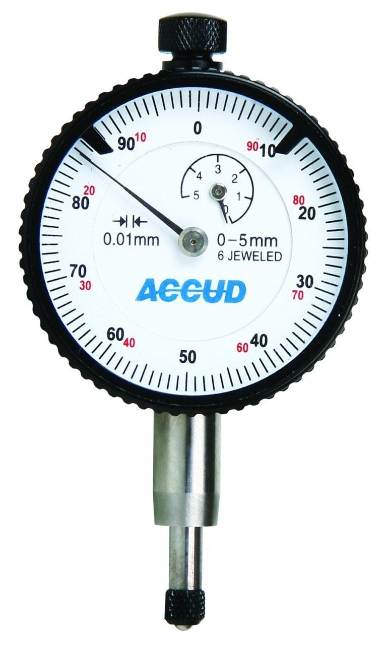 ACCUD Mekanik Komparatör Saati 228 Serisi 5mm