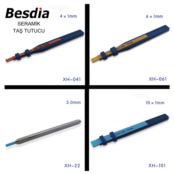 Besdia Seramik Gaz Taşı Tutucusu XH-041 (1x4)