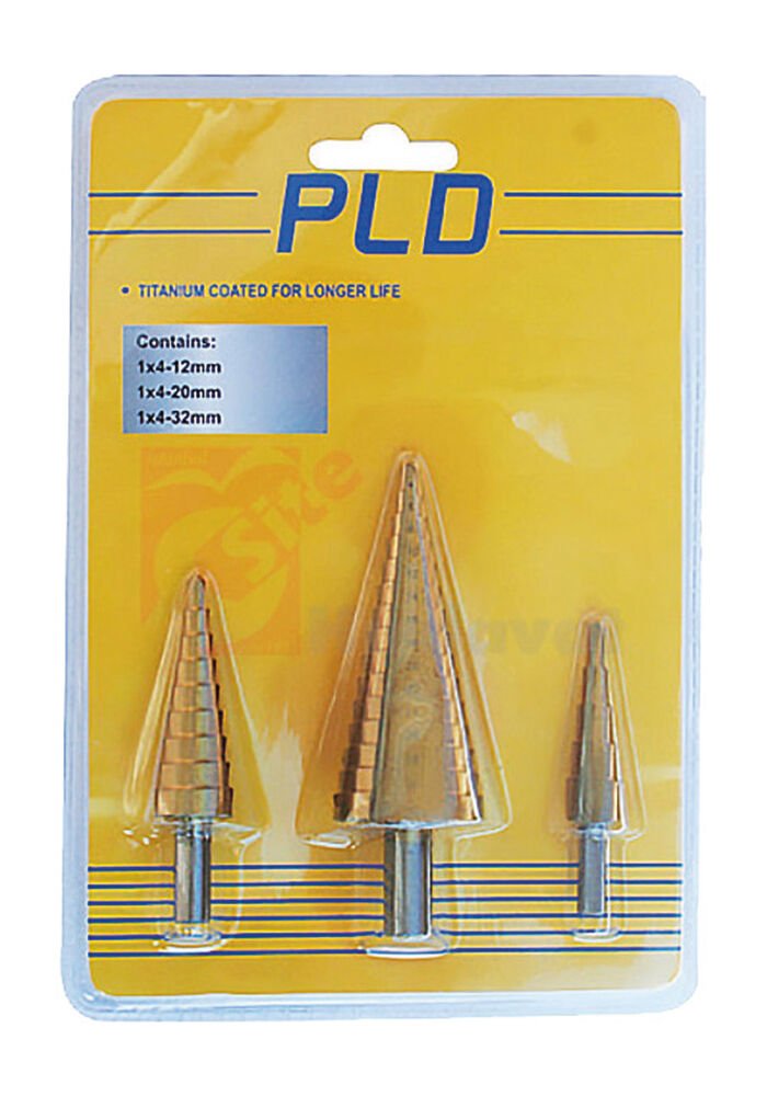 Pld Kademeli Saç Delme Seti 4-12/4-20/4-32 TİN Kaplı