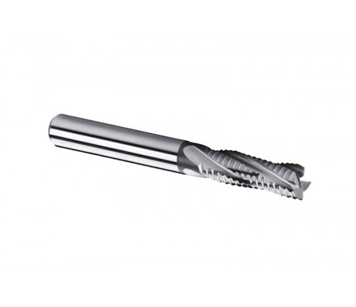 HSS Dört Ağızlı Uzun Kabatalaş Parmak Freze - 8MM