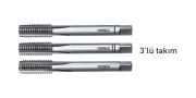 W1/2''-12 CZTOOL El Kılavuz Takımı HSS