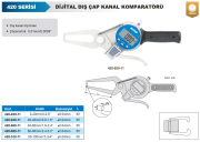 ACCUD Dijital Dış Çap Kanal Komparatörü 420 Serisi 40-60mm