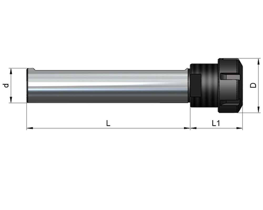 Eric C20 ER25-200 Silindir Şaftlı Pens Tutucu