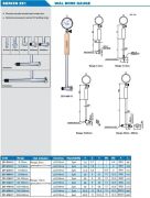ACCUD Silindir Komparatörü 0.01mm 251 Serisi 160-250mm