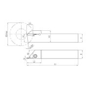 Heikenei DKT HK 25x25 3C Dış Çap Kanal Kateri