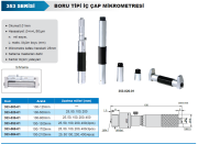 ACCUD Mekanik Boru Tipi İç Çap Mikrometresi 353 Serisi 100-2100mm
