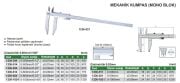INSIZE 1236-514 Mekanik Kumpas Çift Çeneli İç Çap Ölçer 500 mm Çene:100mm
