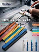 Ceraton Seramik Gaz Taşı Yuvarlak - Çap 3mm -  500 KUM