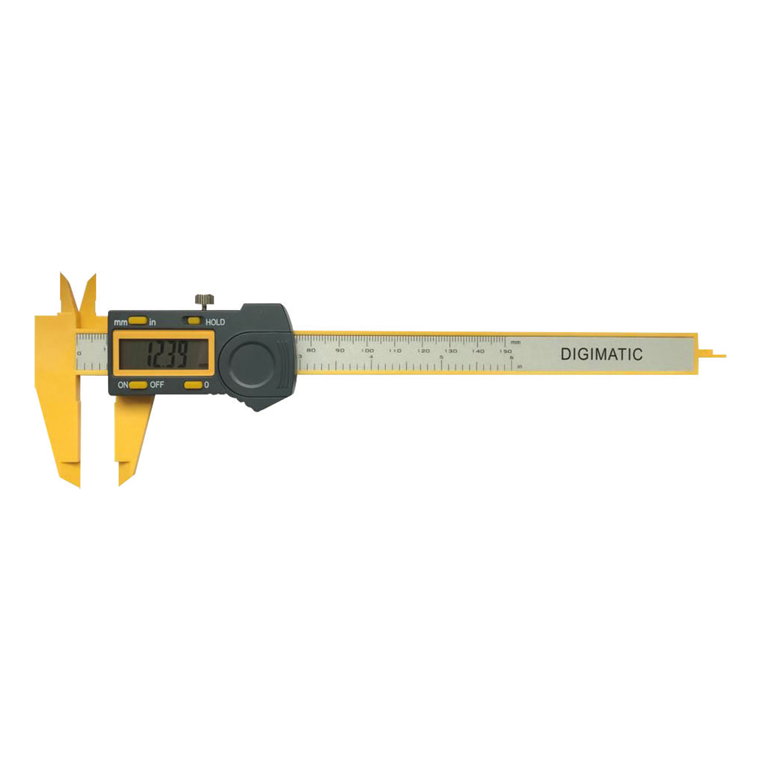 Asimeto 150mm Karbon Fiber Dijital Kumpas AS-310060