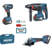 PROTER Şarjlı 3'lü Set PST 913 TRİO