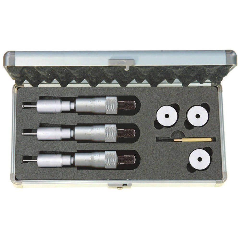 Pld 50-100x0.005mm 3-nokta Temasli Mekanik Mikrometre