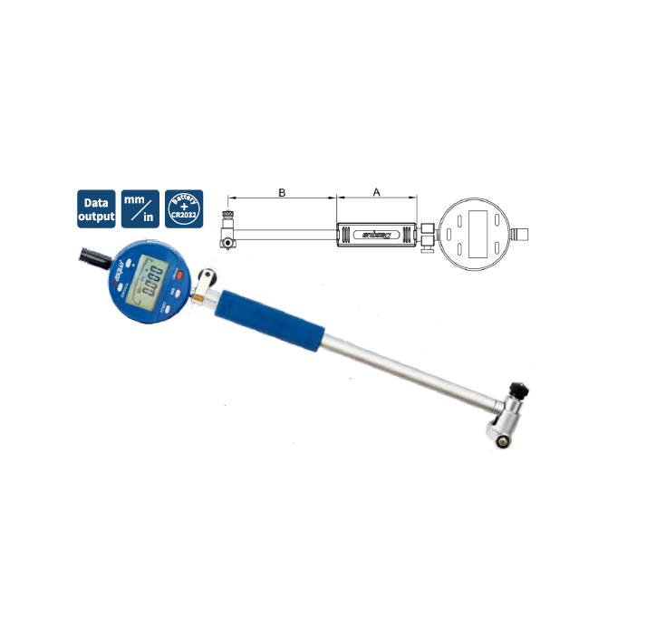 Dasqua 35-50mm Yüksek Hassasiyetli Dijital Silindir Komparatör 0.001mm 5612-2020
