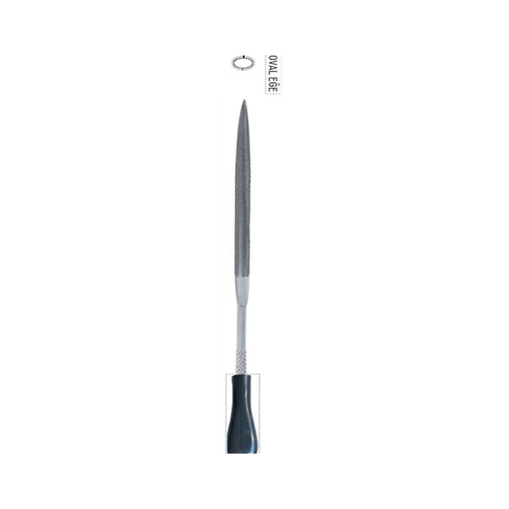 160mm Tome Oval Saatçi̇ Eğe Sapli