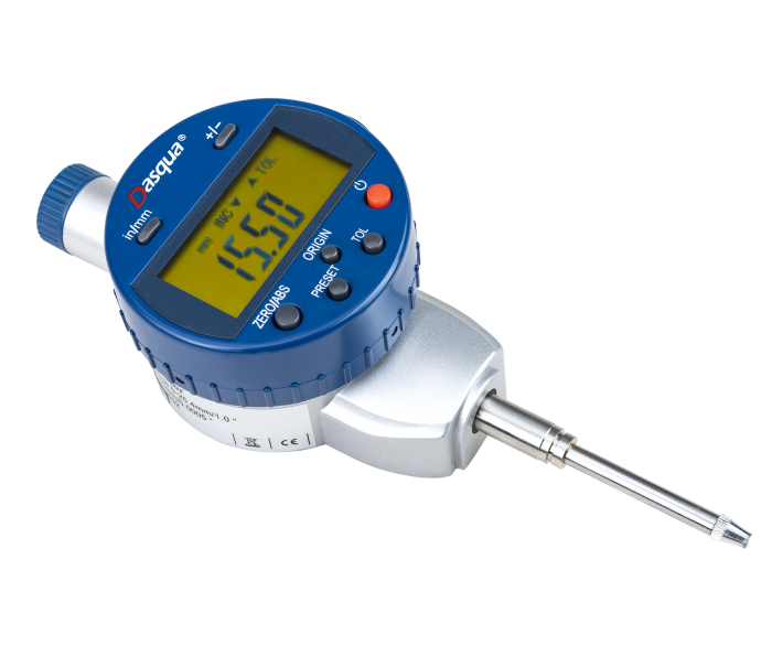 Dasqua 0-50.8mm Absolute Dijital Komparatör Saati Bilgi Çıkışlı 0.001mm 5340-9115