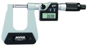ACCUD Dijital Sac Metal Mikrometresi 350 Serisi 0-25 mm - B - 150mm