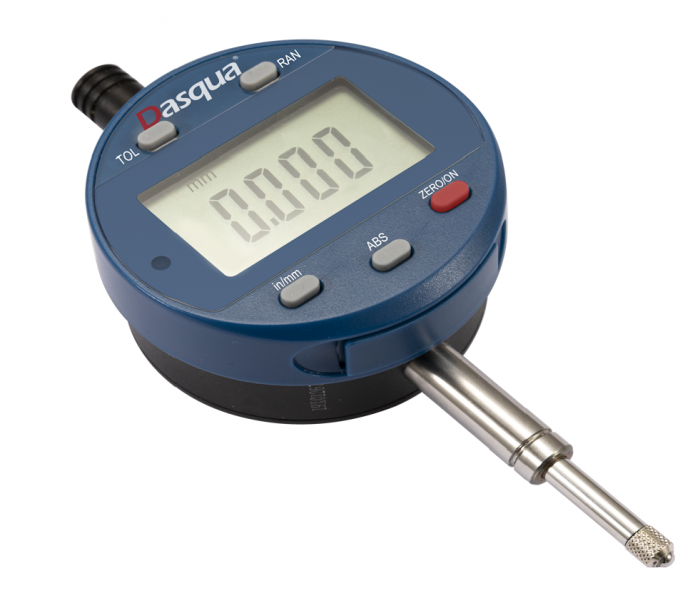 Dasqua 0-50.8mm Dijital Komparatör Saati Tolerans Girişli 0.01mm 5260-3715