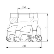 Heikenei BMR 63x6 022 RPMT 1204 Tarama Başlığı TNG