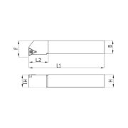 Heikenei STFCR 12x12 H11 Dış Çap Tornalama Kateri