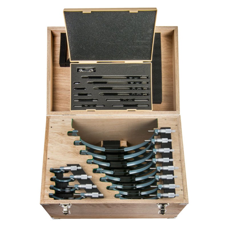 Mitutoyo 103-914-50 Dış Çap Mikrometre Seti 0-300 mm