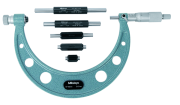 Mitutoyo Değiştirilebilir Uçlu Mikrometre Seti 0-150mm 104-135A