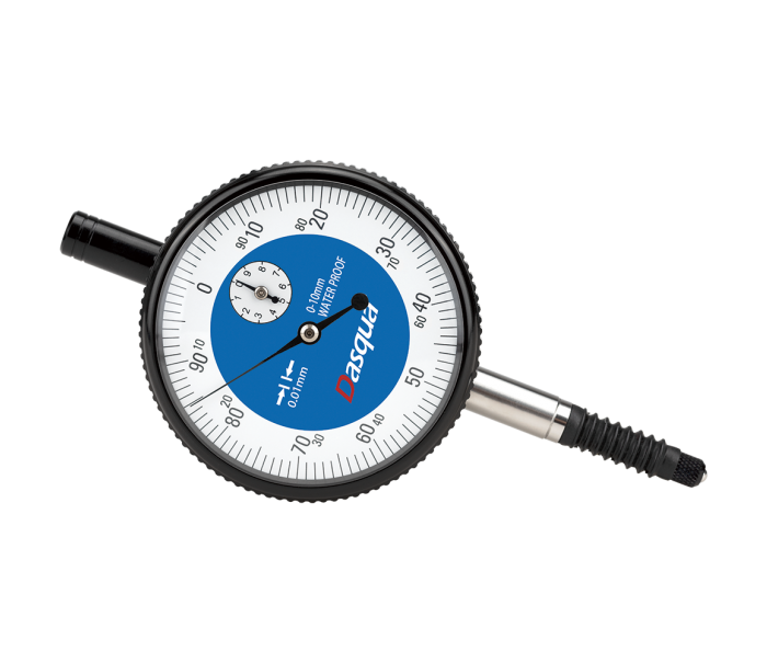 Dasqua 0-10mm Komparatör Saati IP67 Yağa, Suya Dirençli 0.01mm 5121-2107