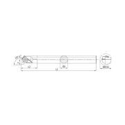 Heikenei S40V MTQNR 16 İç Çap Tornalama Kateri