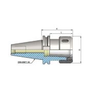 Heikenei SK40 E444-100 Pens Başlığı E Tipi DIN69871