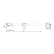 Heikenei S40V SIL 16 İç Çap Dış Dış Çekme Kateri