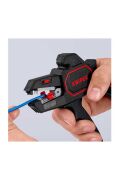 Knipex Kablo Sıyırma Otomatik Derinlik 12 62 180