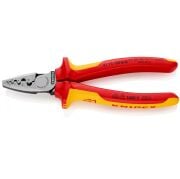 Knipex Kablo Yüksük Sıkma Pensesi 97 78 180