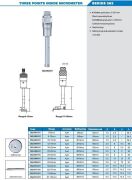 ACCUD Mekanik 3 Ayaklı Mikrometre 362 Serisi 62-75mm