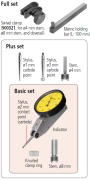 Mitutoyo 513-404-10T Salgı Komparatörü Seti 0.80mm