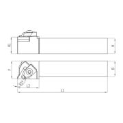 Heikenei TTJNR 25x25 M16 Dış Çap Tornalama Kateri