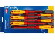 Knipex 6 Parça Tornavida Seti 00 20 12 V01