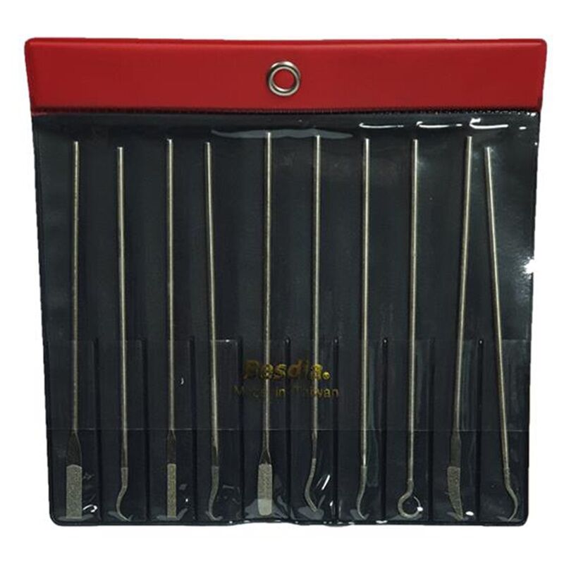 Besdia BF90 10 Lu Kıvrık Elmas Eğe Seti