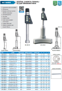 ACCUD Dijital 3 Ayaklı Mikrometre 361 Serisi 10-12mm