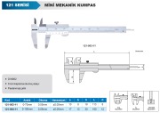 ACCUD Mekanik Kumpas 121 Serisi - Mini Boy 0-100mm