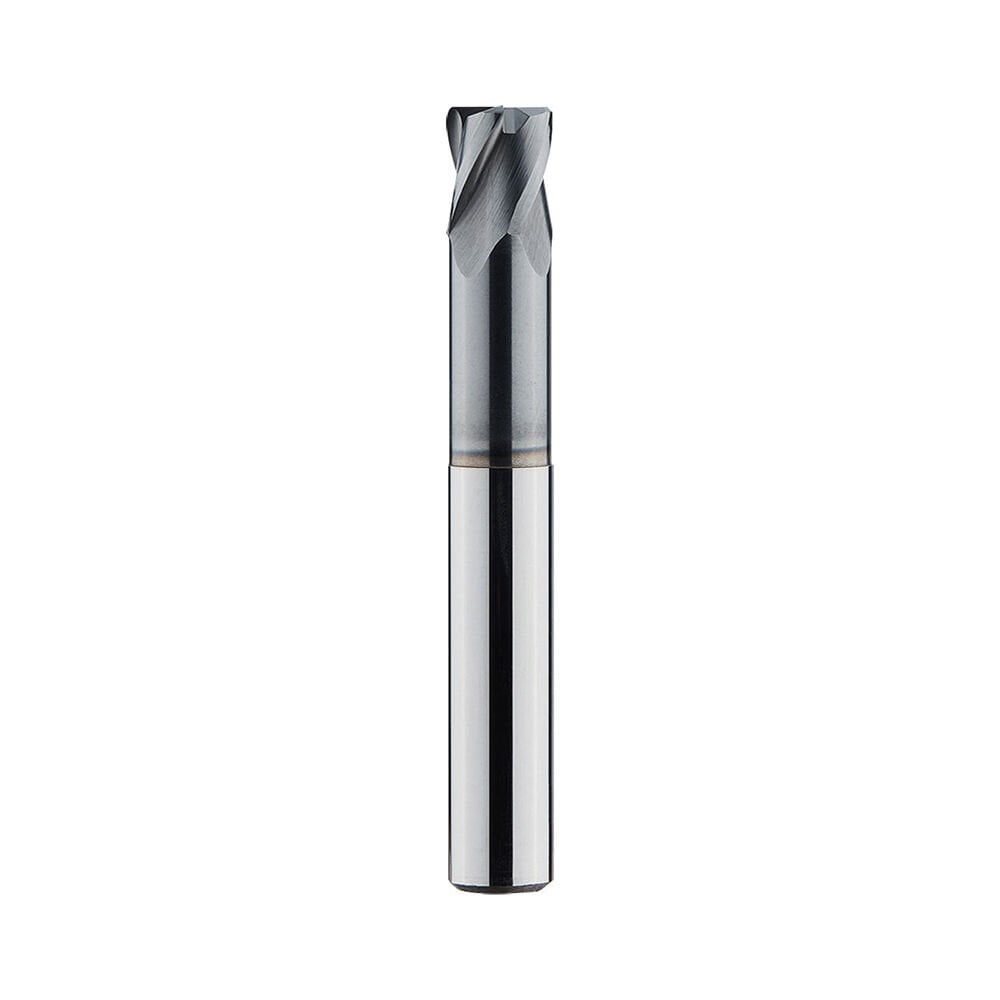 2x2x12x6x58mm KRAFT R0.5 4 Ağız Karbür Freze 65hrc