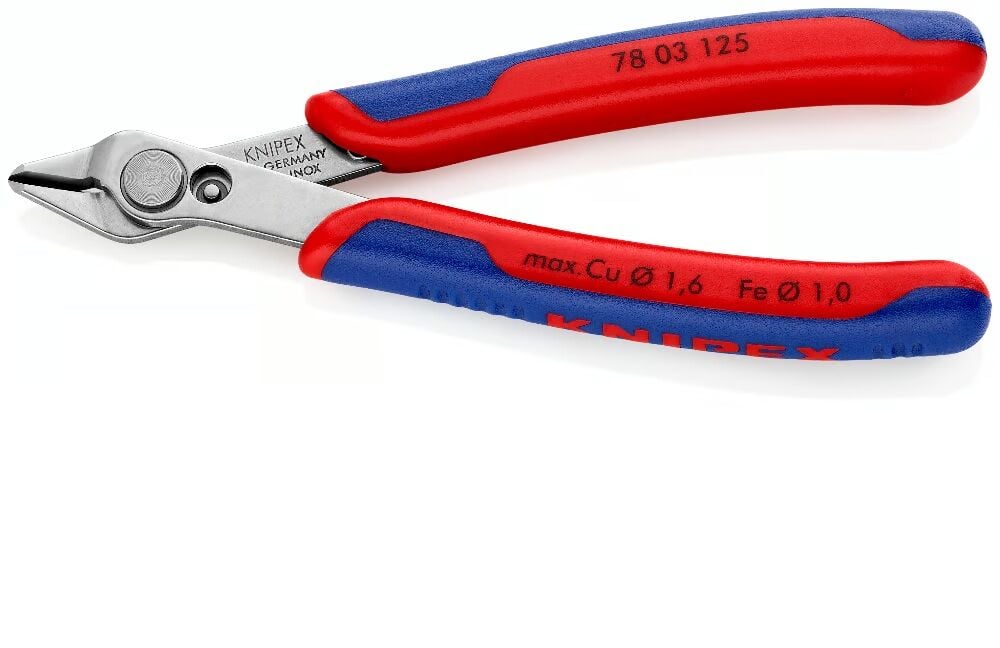 Knipex Süper Knips Elektronikçi Yan Keski 78 03 125