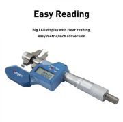 Dasqua 50-75mm Dijital İç Çap Mikrometre 0.001mm 4910-4115