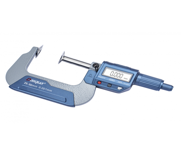 Dasqua 75-100mm Dijital Disk Mikrometre 0.001mm 4113-2020